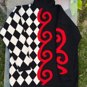 ESCADA By Margaretha Ley Vintage 80s Graphic Sweater